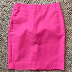 JCrew pink skirt.